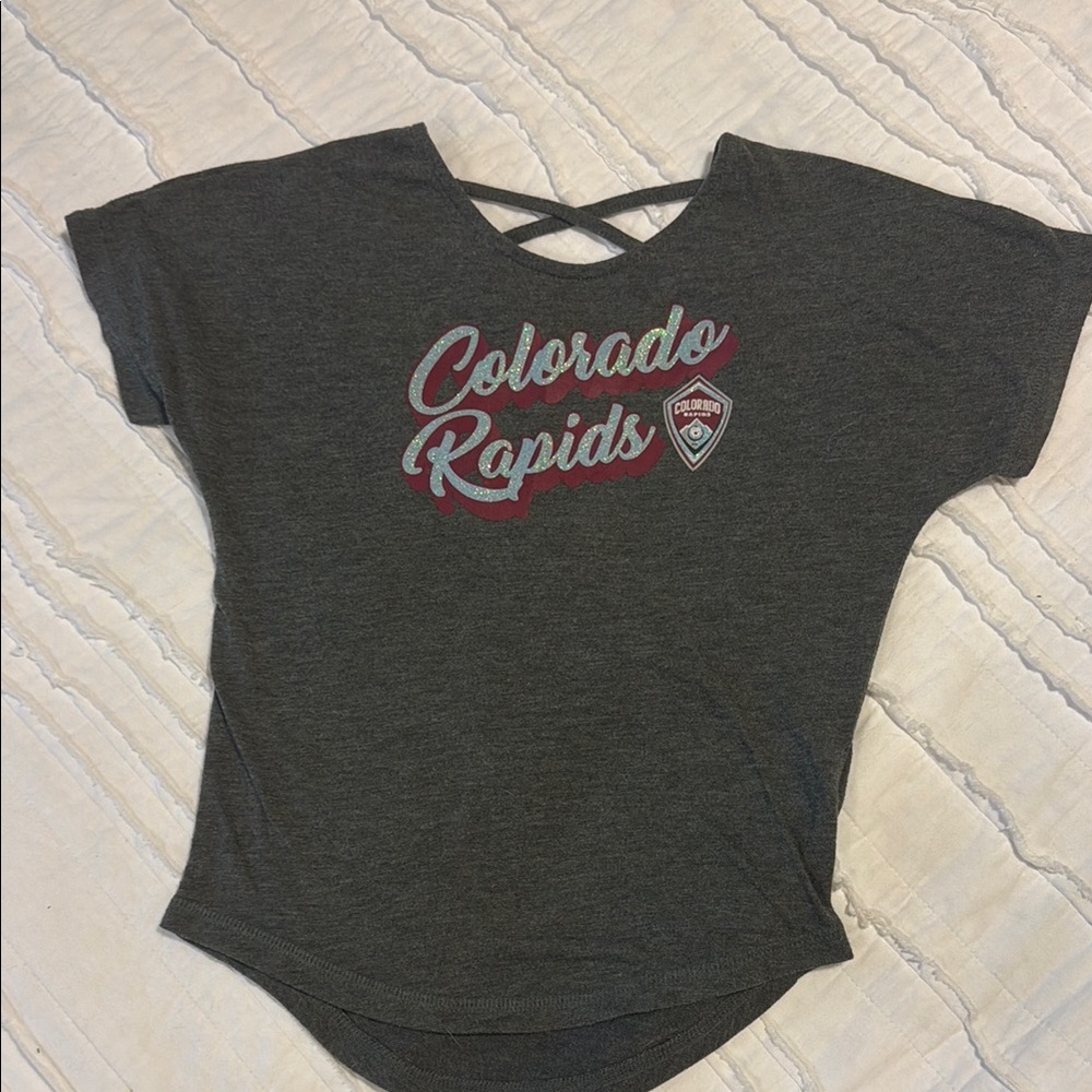 Gray Colorado Rapids Kids T-Shirt